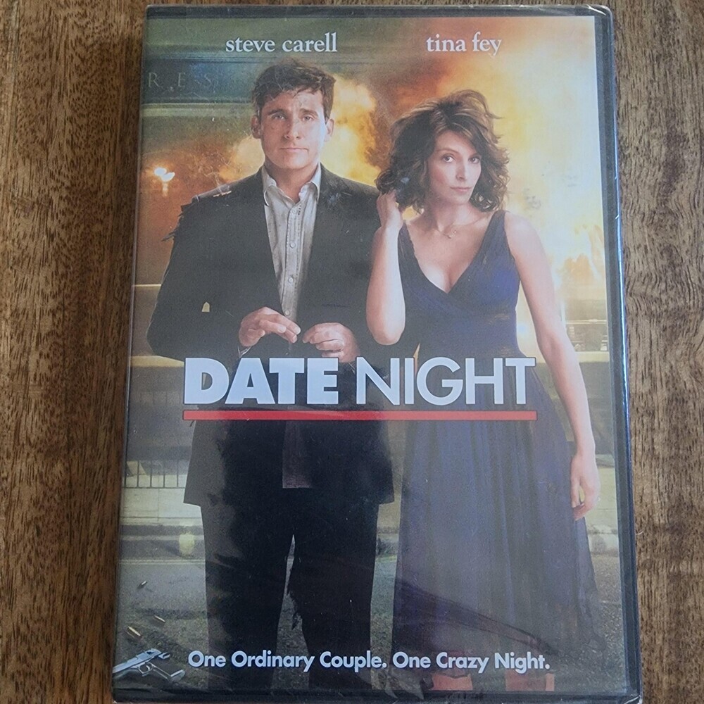 Date Night DVD Widescreen Steve Carell Tina Fey PG-13 Comedy Fox New Sealed
